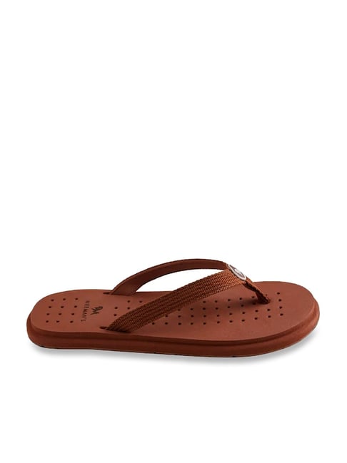 Neemans Men's Eco Flips Brown Flip Flops-picture-39