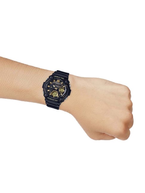 Buy Casio AEQ-120W-9AVDF Youth Analog-Digital Watch for Men at Best ...