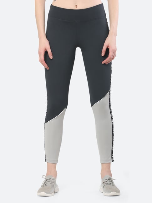 Buy Fitleasure Grey Mid Rise Tights for Women Online @ Tata CLiQ