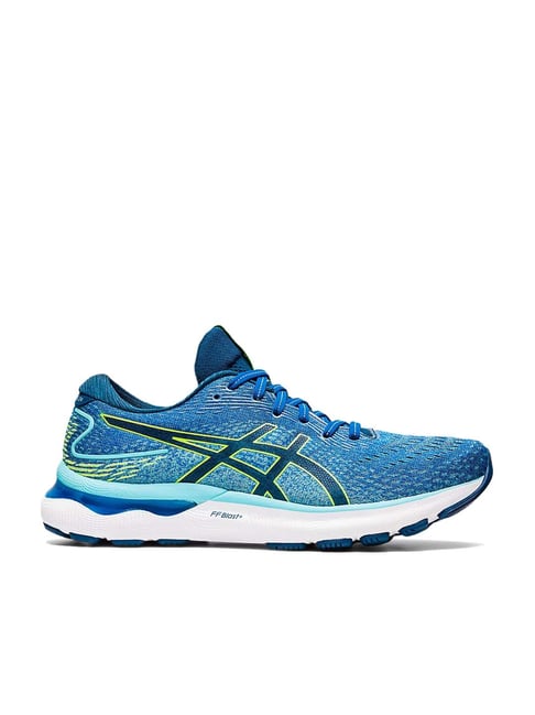 Asics Men's Gel-Nimbus 24 Lake Blue Running Shoes