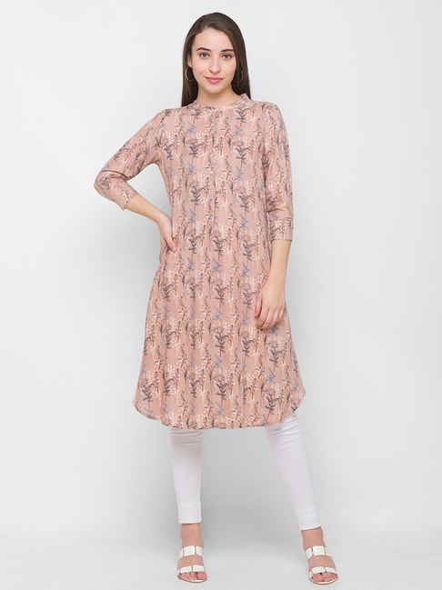 Hand Work Kurtis For Casual Wear Occasion, 3/4Th Sleeve And Rayon Fabric at  Best Price in Ahmedabad | Riddhi Creation