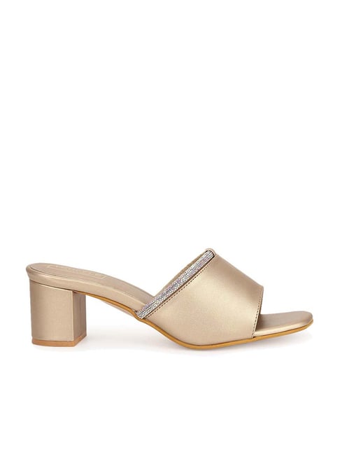 Truffle Collection Women's Golden Casual Sandals