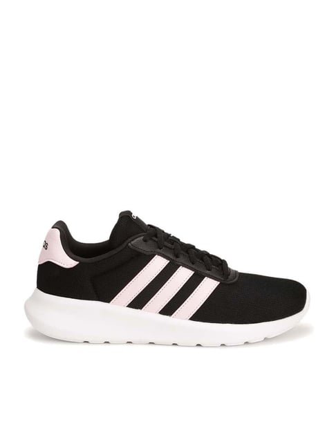 Adidas Women's LITE RACER 3.0 Carbon Black Sneakers