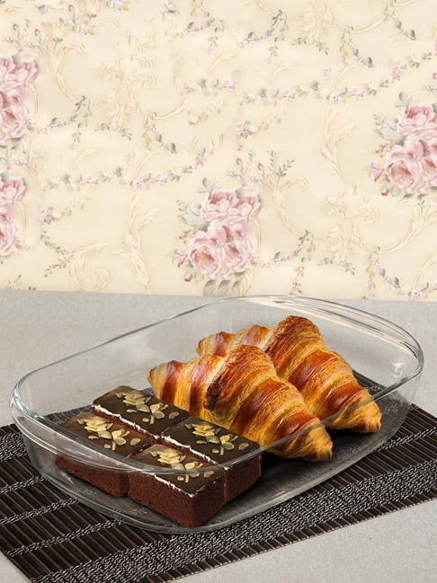Buy Duralex 'Ovenchef' Transparent Glass Rectangular Roaster Set