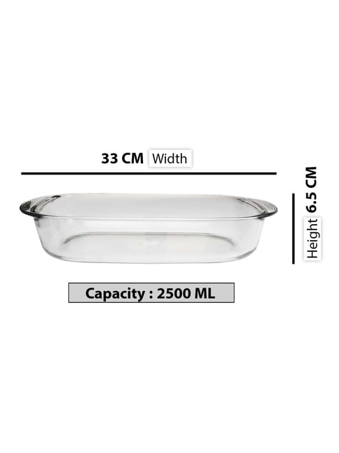 Buy Duralex 'Ovenchef' Transparent 33 cm Rectangular Roaster