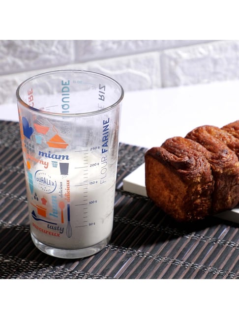 Duralex 'Precisio' Transparent Glass 9 cm Measuring Cup (0.56 L) - Set of 1