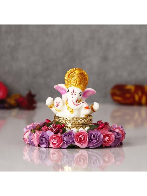 Multicolor Polyresin Showpiece - Yoga Lady Small Set of 3, For