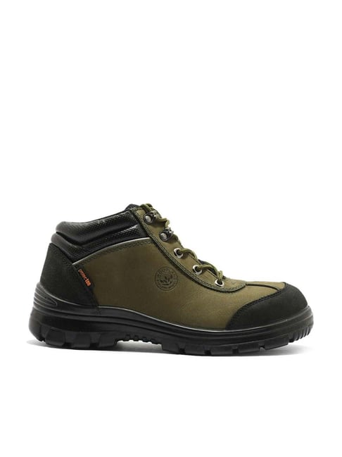 Woodland Men's Olive Green Casual Boots