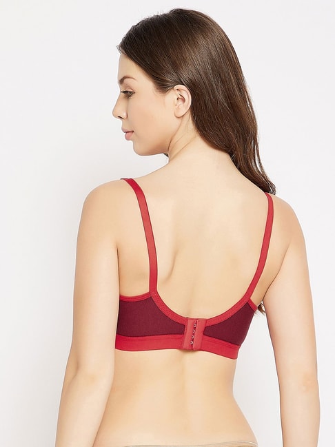 Buy Clovia Non-Padded Non-Wired Spacer Cup Full Figure Bra in