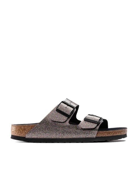 Black birkenstock style online sandals