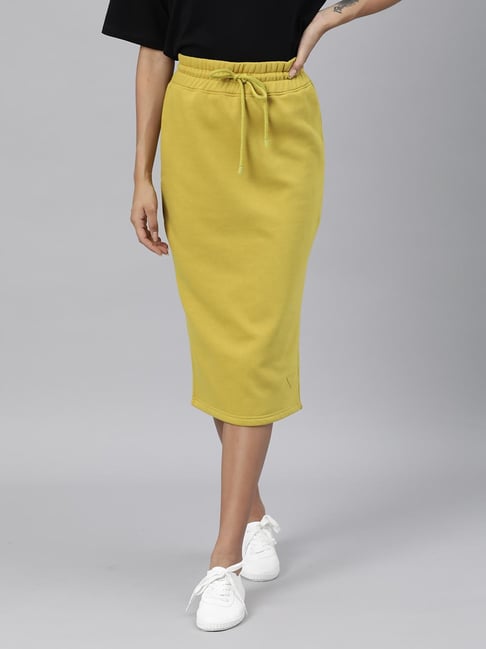 RAREISM Yellow Skirt Price in India