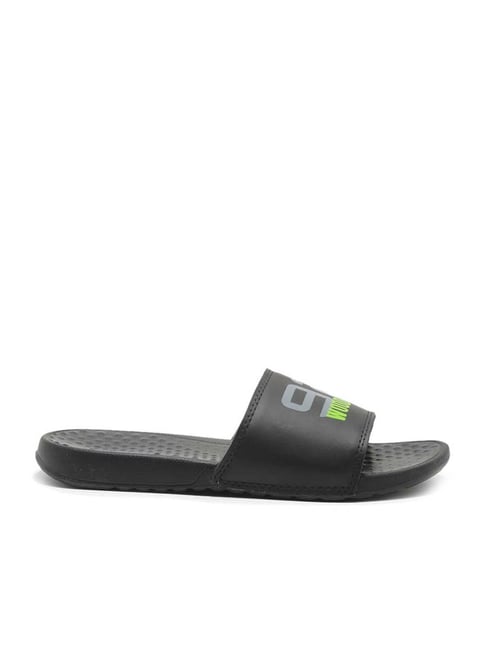 Buy Woodland Men s Core Black Casual Slides for Men at Best Price