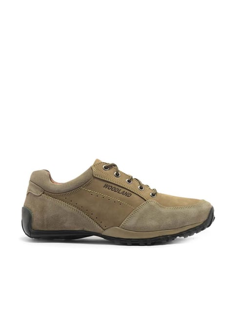 Woodland Men's Khaki Outdoor Shoes