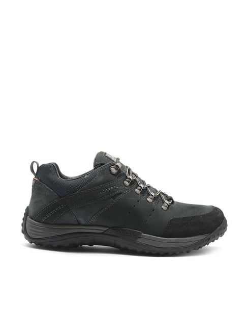 Buy Woodland Men Black Solid Nubuck Mid Top Sneakers - Casual Shoes for Men  8491571 | Myntra