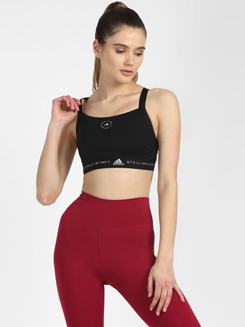 adidas Black Padded Sports Bra