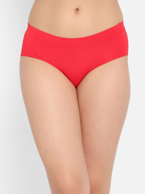 Clovia Red Hipster Panty Price in India