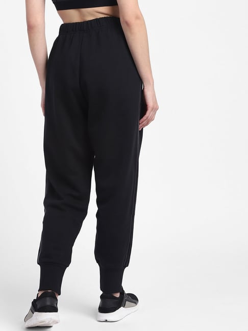 Buy Adidas Originals Black Cotton Cuffed Joggers for Women Online