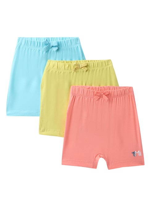 MiArcus Kids Multi Printed Shorts (Pack Of 3)