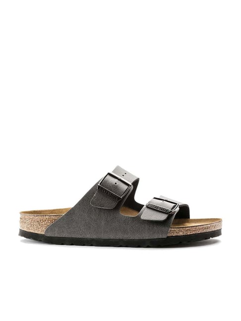 Buy Birkenstock Unisex Arizona Grey Casual Sandals for Men at Best