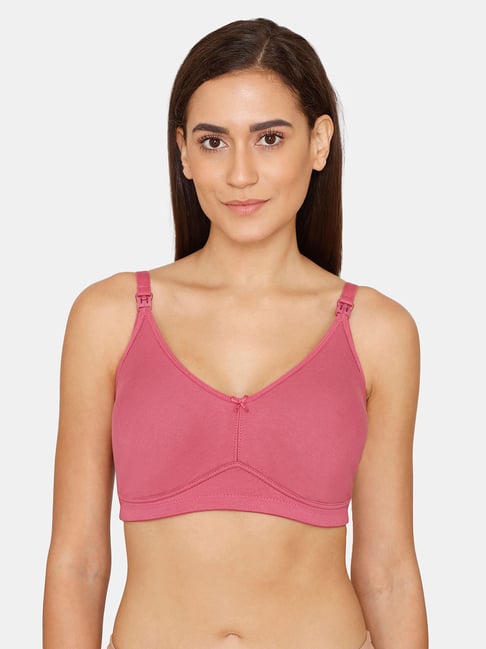 Buy Zivame Red Non Wired Non Padded Full Coverage Bra for Women Online @  Tata CLiQ