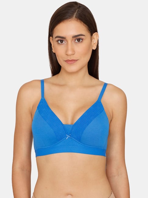 Buy Zivame Princess Blue Non Wired Padded T-Shirt Bra for Women Online @ Tata  CLiQ