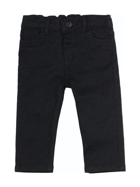 Allen Solly Junior Black Cotton Jeans