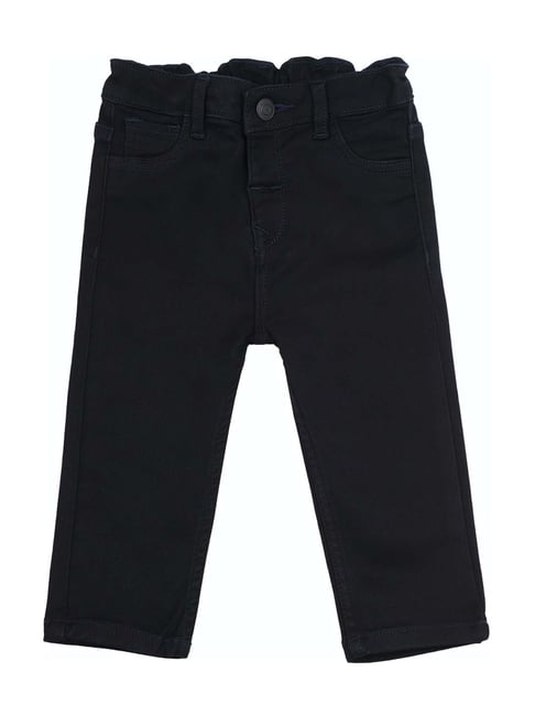 Allen Solly Junior Black Cotton Jeans