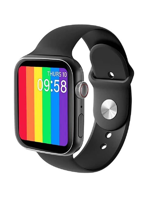 RAPZ Active 800 Bluetooth Calling Smartwatch with One Extra Band in Green  Color (Black)