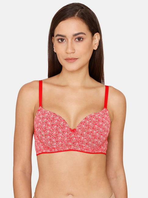 Buy Rosaline by Zivame Red Padded Bra for Women Online @ Tata CLiQ