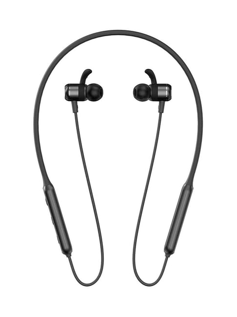 Realme TechLife Buds N100 Wireless Bluetooth Neckband with Microphone (Black)