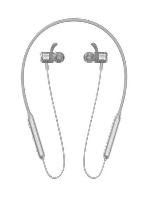 Realme TechLife Buds N100 Wireless Bluetooth Neckband with Microphone (Grey)