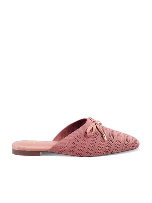 Tresmode Women's Pink Mule Shoes