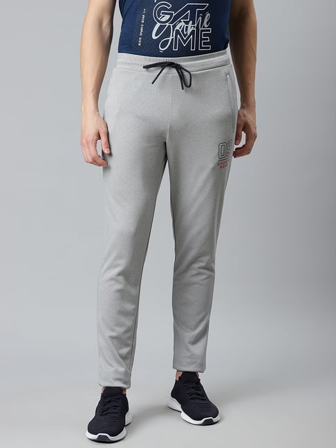 Buy ALCIS Mid Grey Slim Fit Track Pants for Men Online @ Tata CLiQ