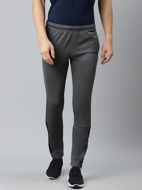 ALCIS Slate Grey Slim Fit Track Pants