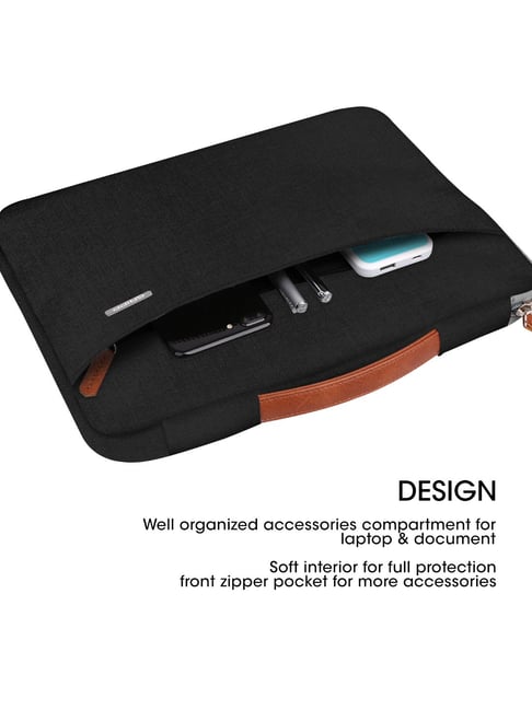 Buy Gripp Laptop Sleeve For Macbook Air (Black) Online At