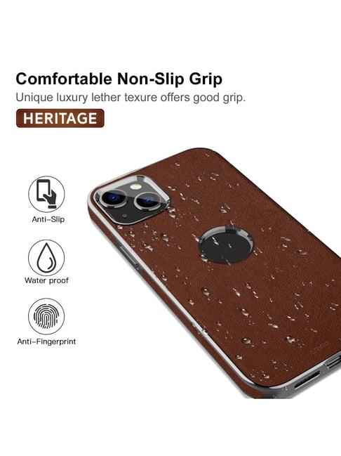 Buy GRIPP Heritage Back Case for with Apple iPhone 13 (Camel