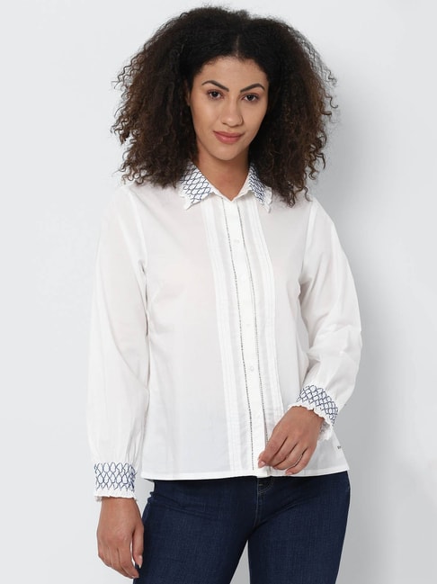 Solly by Allen Solly White Shirt Price in India