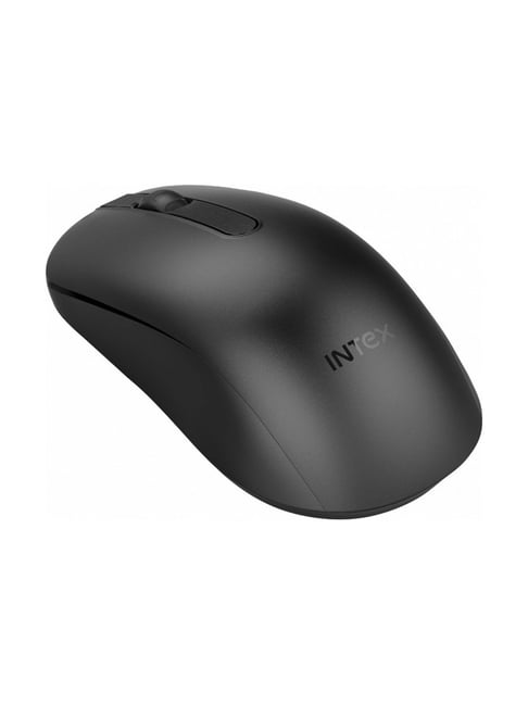 Intex ECO-8 Wired Optical Mouse (Black)