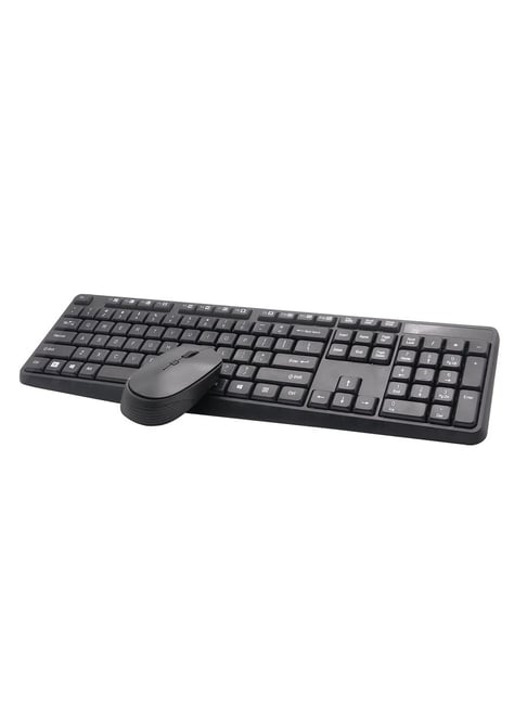 Intex Power WLKBM-01 Wireless Keyboard & Mouse (Black)