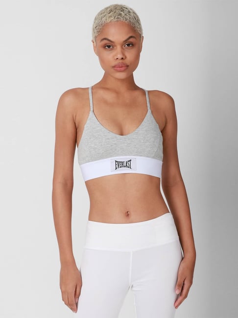 Buy Forever 21 Grey Under Wired Non Padded Sports Bra for Women Online @  Tata CLiQ
