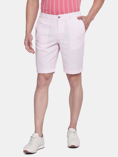 Blackberrys Pink Slim Fit Shorts