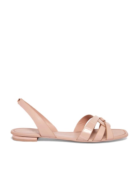 Aldo Women's Beige Sling Back Sandals