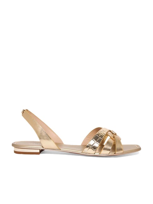 Aldo Women's Golden Sling Back Sandals