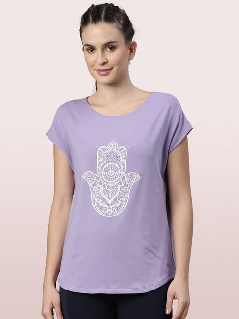 Enamor Women's Half Sleeve Scoop Neck T-Shirt – Online Shopping site in  India