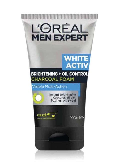 Buy Loreal Paris Men Expert White Charcoal Foam 100 Ml Online At Best Price Tata Cliq 9877