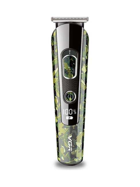 VGR V-271 Professional Corded and Cordless Hair Trimmer - 150 min Runtime (Camouflage)