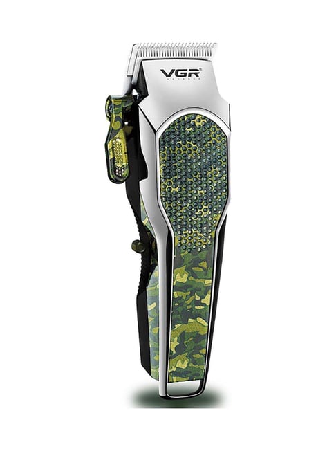 VGR V-299 Professional Corded and Cordless Hair Trimmer - 150 min Runtime (Camouflage)