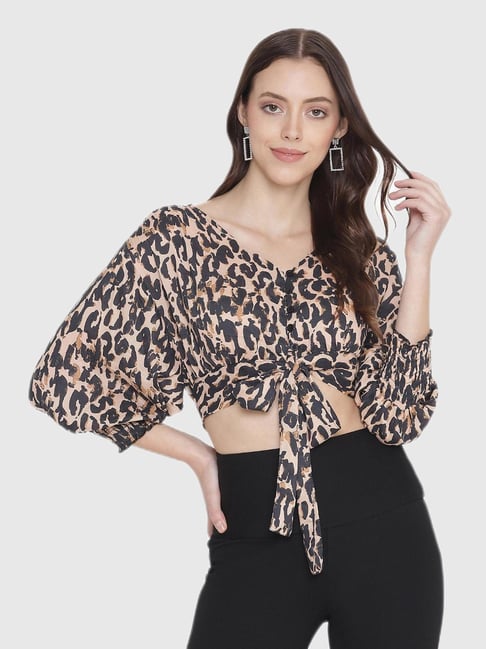 best animal print tops