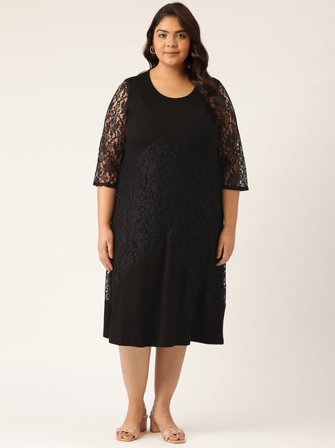 Dress barn plus shop size black dresses