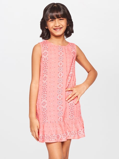 Sleeveless Dress - Apricot - Kids | H&M US